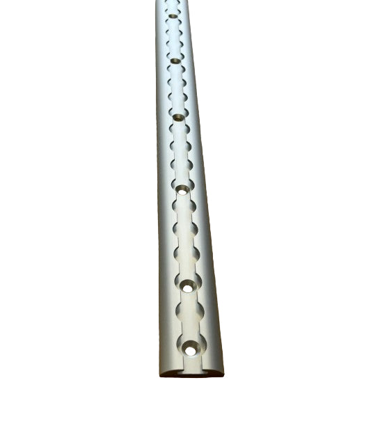 Airline Track Securing Rail / Anchor Track 42mm Wide - Aluminium - Rounded - 1M