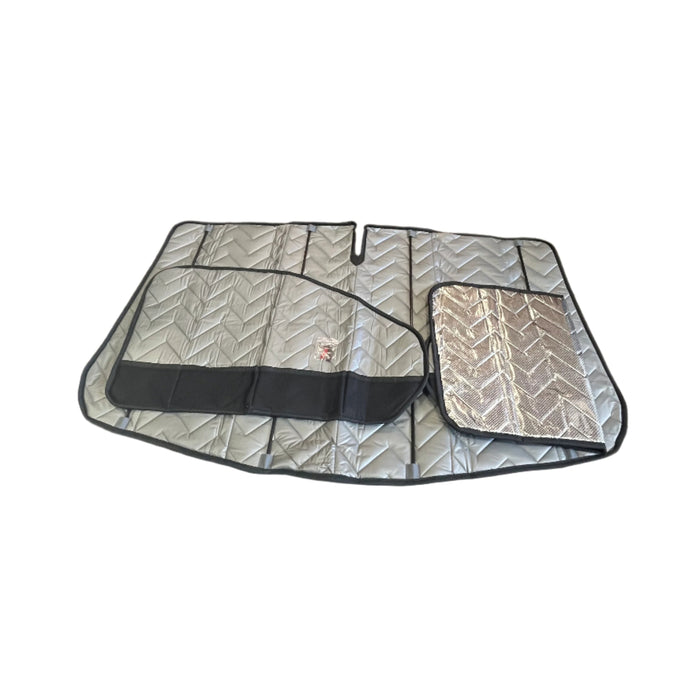 Front Cab Window ThermoMats - 3pc Magnetic with Pocket - VW T7 Caravelle / Ford Tourneo 2023+