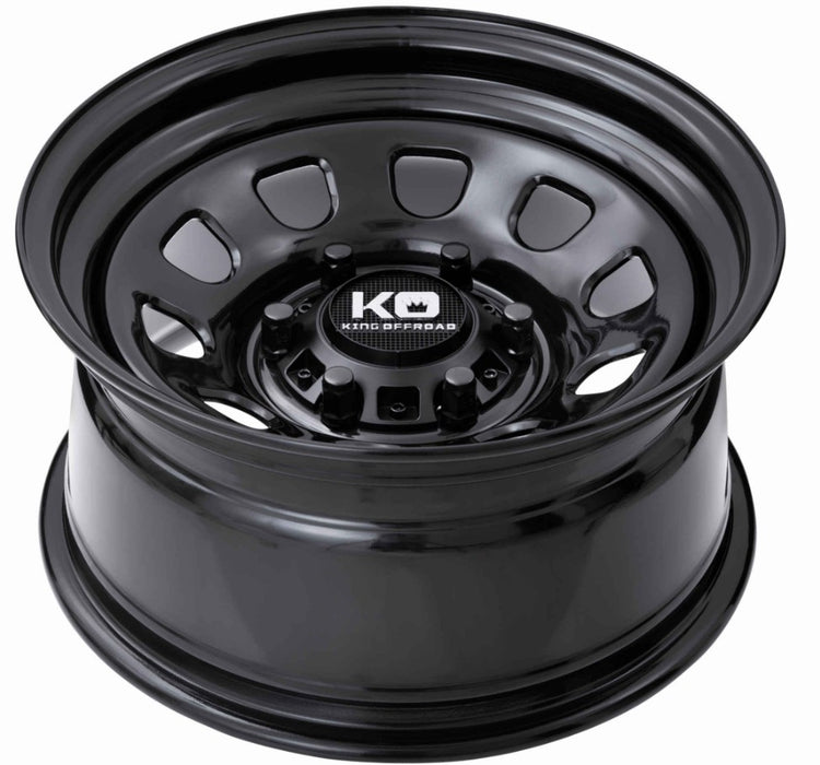 D-Hole Alloy Wheel for VW T6.1 / T6 / T5 -Satin Black - 17"x8 5x120