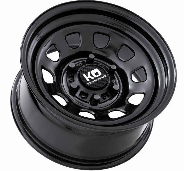 D-Hole Alloy Wheel for VW T6.1 / T6 / T5 -Satin Black - 17"x8 5x120
