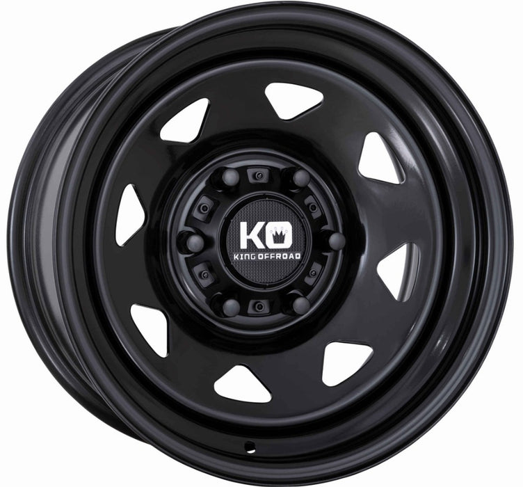Terra King Steel Wheel for VW T6.1 / T6 / T5 -Satin Black - 17"x8 5x120
