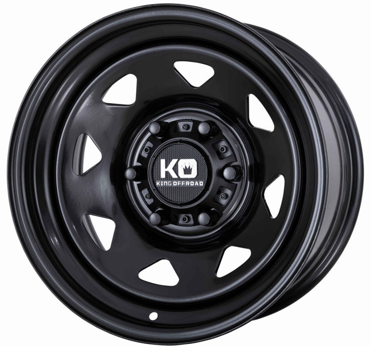 Terra King Steel Wheel for VW T6.1 / T6 / T5 -Satin Black - 17"x8 5x120