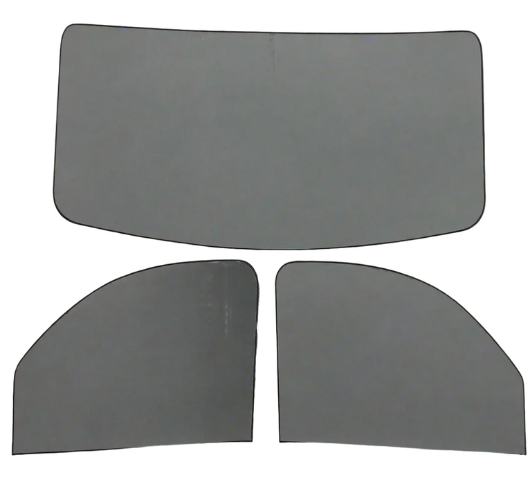 ThermoMats VW Crafter (2017-on) - Black Front Set Magnetic (3pc)