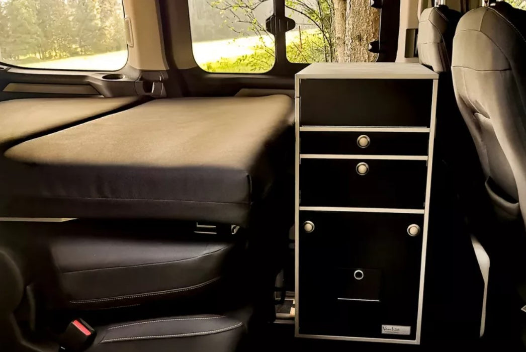 VanEssa Mobilcamping Sleep System to Kitchen incl. Mattress For T7 Transporter / T7 Caravelle
