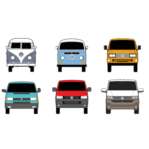 KombiLife Volkswagen Evolution of the Kombi Bus