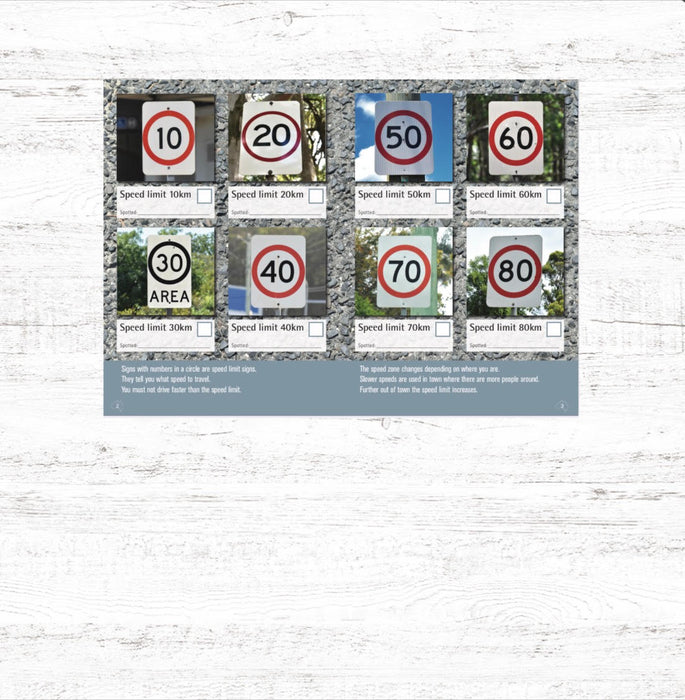 Spotto Book - Road Signs