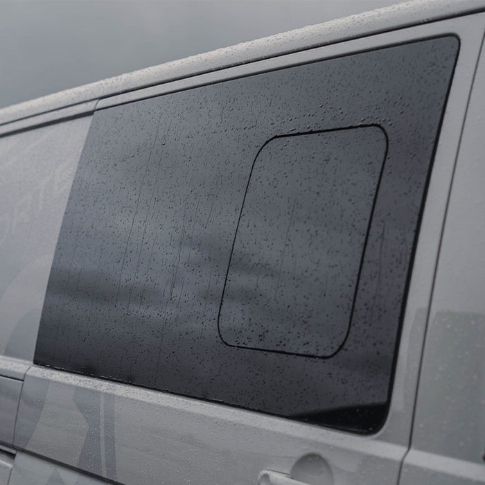 Transporter HQ VW T5-T6.1 – Flush Sliding Window -Driver - SWB-LWB - Privacy Glass