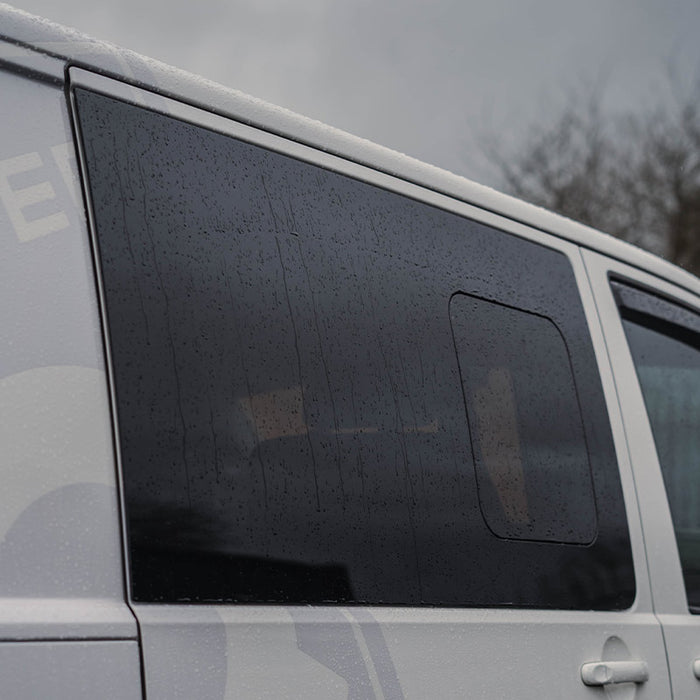 Transporter HQ VW T5-T6.1 – Flush Sliding Window -Driver - SWB-LWB - Privacy Glass