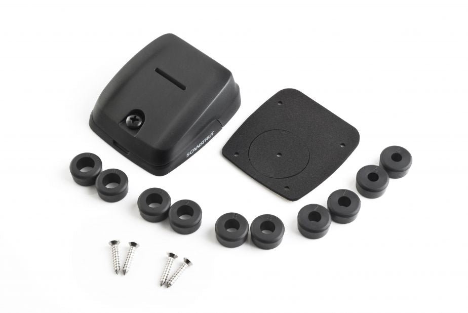 Scanstrut – Double Horizontal Cable Seal – For Dual 6-10mm Cables – Solar (DS-HD10-BLK)