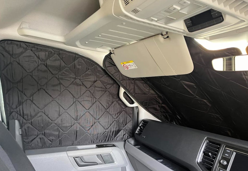 ThermoMats VW Crafter (2017-on) - Black Front Set Magnetic (3pc)