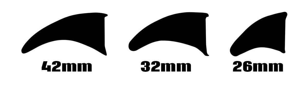 Universal Wheel Covers - 42-32mm Black