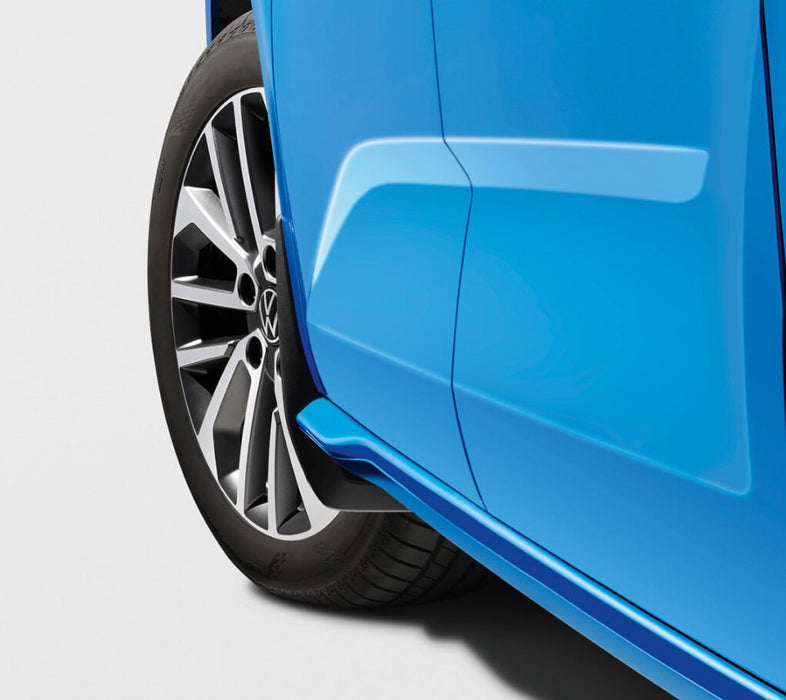 Genuine VW Mud Flaps - FRONT for T7 Multivan
