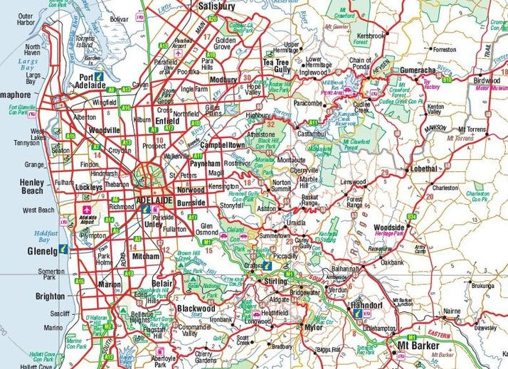 Hema Maps South Australia State Map