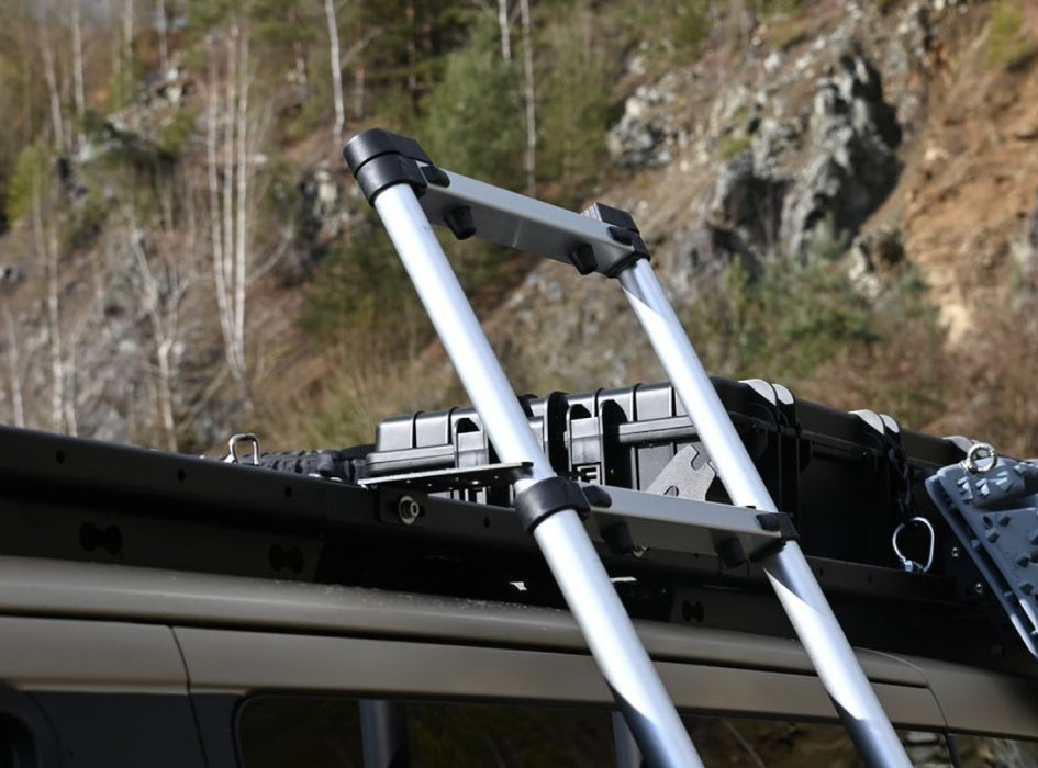Rolling Space Telescopic Ladder Holder - Anti-Slip - Long