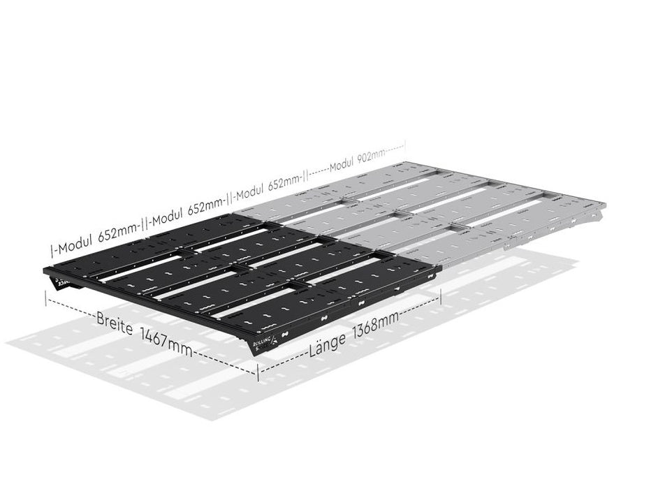 SpaceRack Advanced Rear Roof Rack System for Ford Transit Custom V710 & Ford Tourneo 2023+