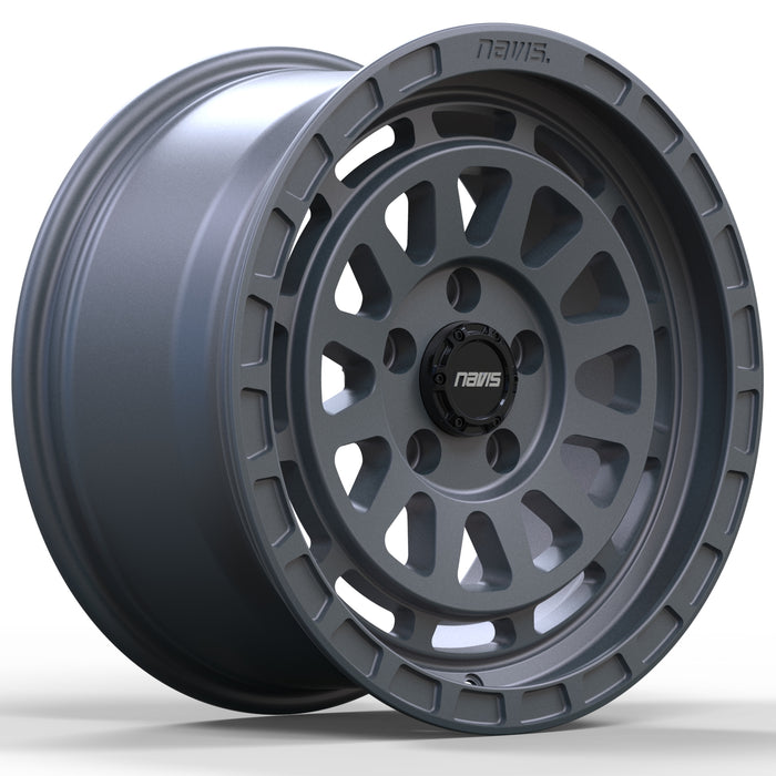 Navis Gelida-AT – 17″ Matt Anthracite Finish 8.5J 5×120 Alloy Wheels – Load Rated
