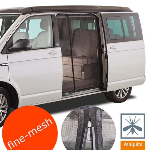 KombiLife Van Shower Left Hand Side Mozzie Net for VW Volkswagen T5 T6