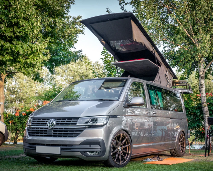 Horizon Sport Pop-Top Roof - Slimline VW T5 or T6 Transporter & Multivan Elevating Roof incl Roof Bed & Open Sky Canvas