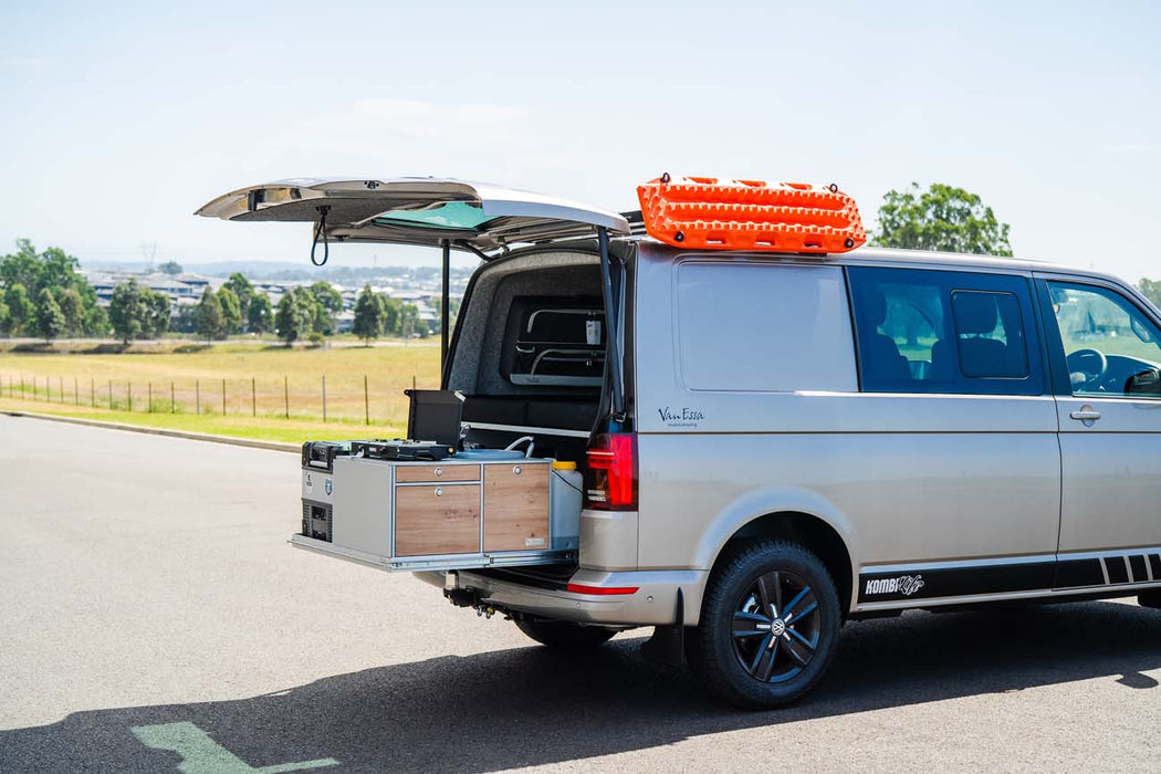 VanEssa Mobilcamping RIVA - VanEssa Tailgate Slide Kitchen