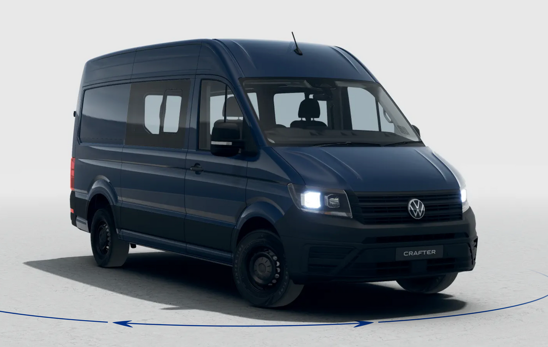 2025 VW CRAFTER 35 TDI410 MWB 4MOTION 3.88t  - DEEP OCEAN BLUE - [NEW]