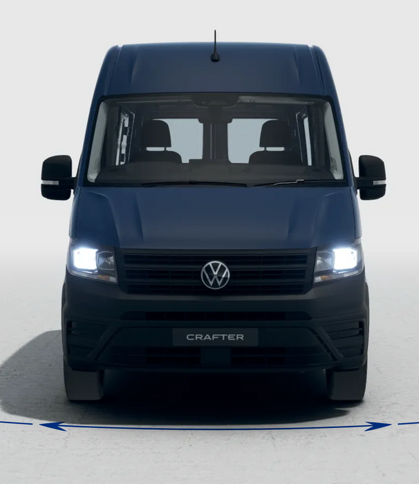 2025 VW CRAFTER 35 TDI410 MWB 4MOTION 3.88t  - DEEP OCEAN BLUE - [NEW]