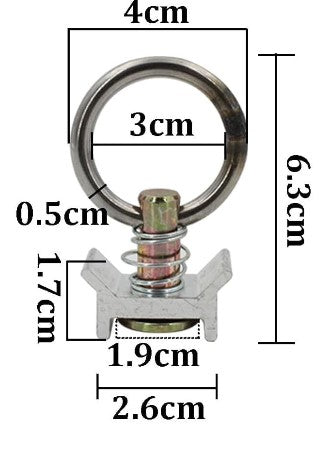 Airline Fitting Tie Down Point