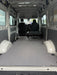 VW Crafter Premium Plywood Timber Floor MWB 4Motion with Edge Protection View from the rear 