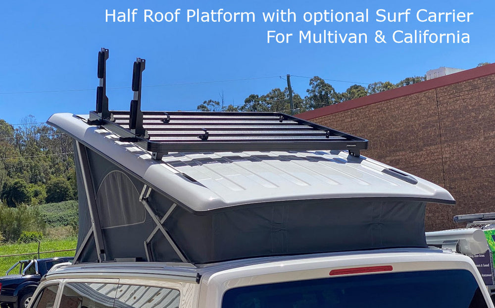 VW California Roof Platform Tray (Tray + Feet Set) - Half Length Or  Less