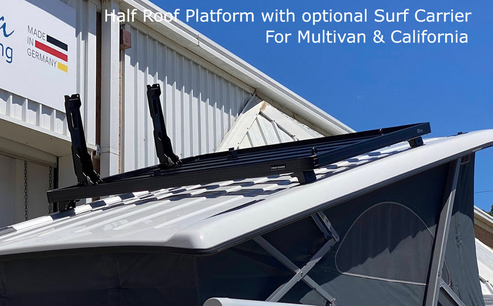 VW California Roof Platform Tray (Tray + Feet Set) - Half Length Or  Less
