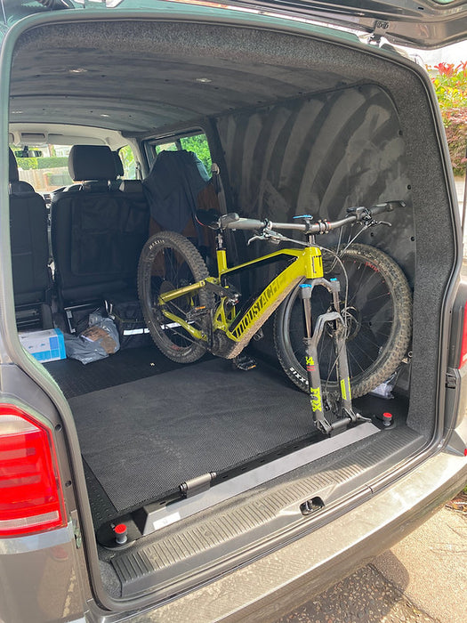 VW T5/T6 – Forty Winks – Bike Station – Universal Thru-Axle/Quick Release