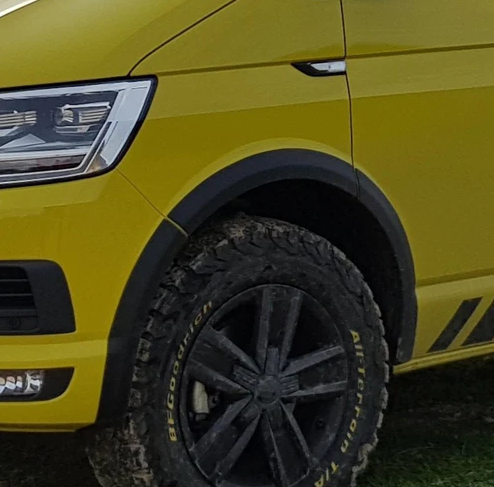 VW T6 Wheel Arch Covers / Liners - Black