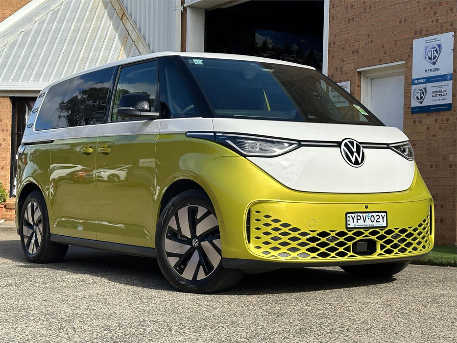 2025 VOLKSWAGEN ID BUZZ PRO SWB CANDY WHITE/POMELO YELLOW CAMPER - [DEMO]