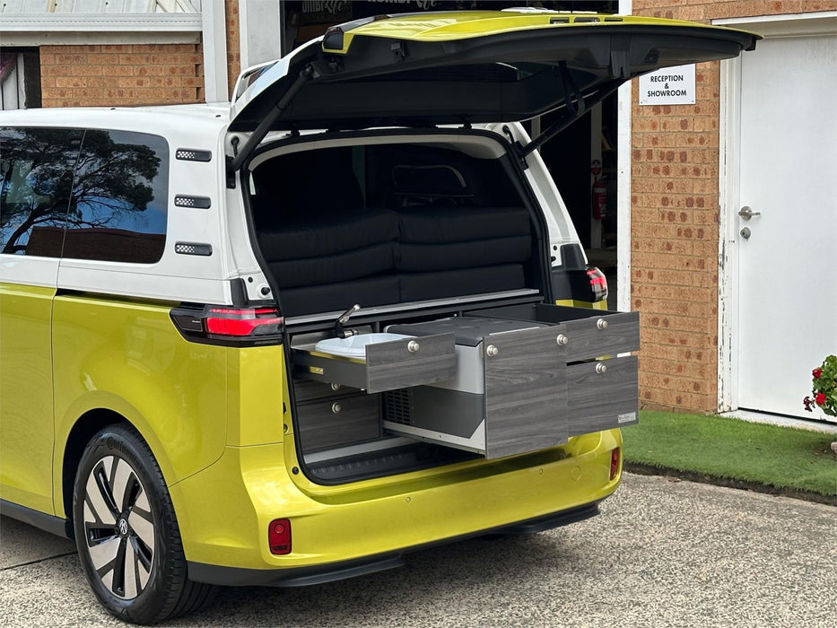 2025 VOLKSWAGEN ID BUZZ PRO SWB CANDY WHITE/POMELO YELLOW CAMPER - [DEMO]