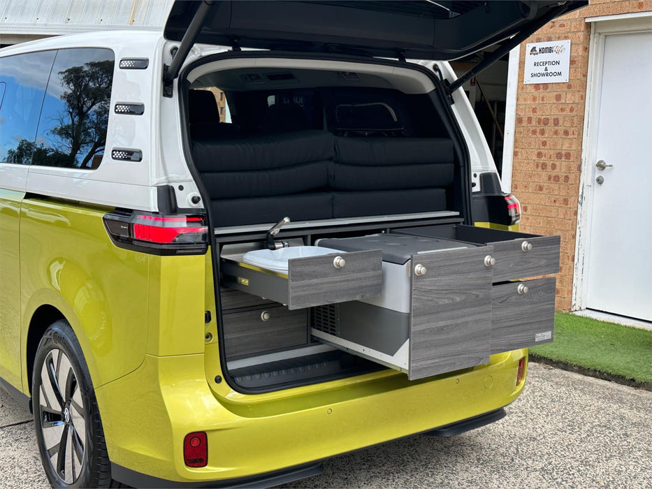 2025 VOLKSWAGEN ID BUZZ PRO SWB CANDY WHITE/POMELO YELLOW CAMPER - [DEMO]