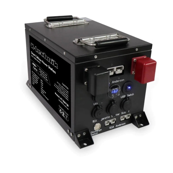 LiFePO4 Integrated Portable Battery w/ Remote Touchscreen 200Ah 12V Lithium