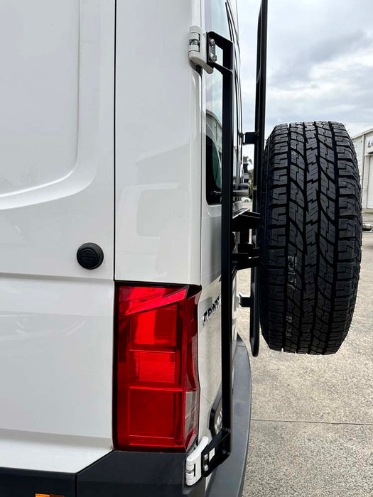VW Crafter Rear Door Spare Wheel Carrier