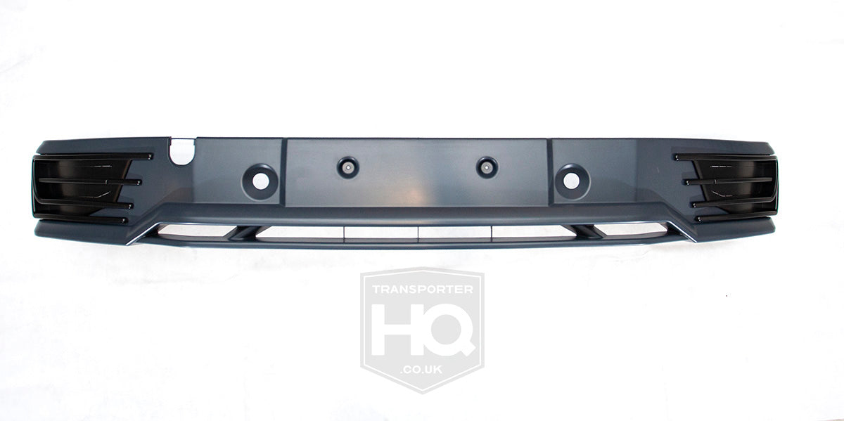 VW Transporter T6 – Lower Bumper Spoiler – Sportline - Primed - Unpainted