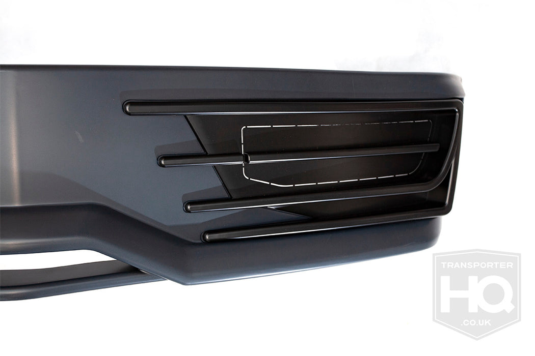 VW Transporter T6 – Lower Bumper Spoiler – Sportline - Primed - Unpainted