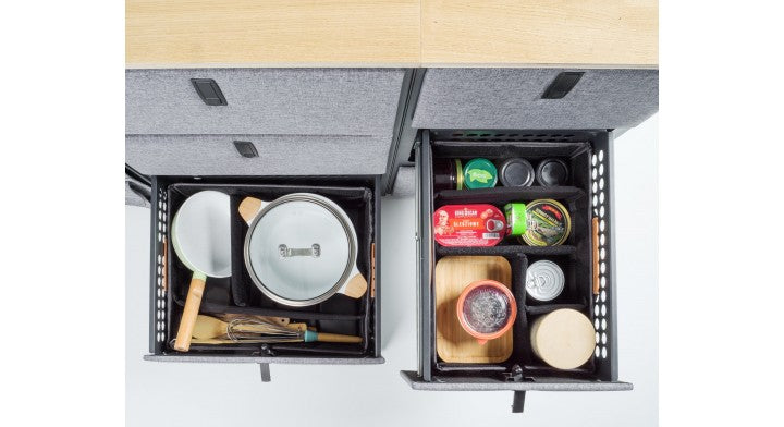 Moon Kitchen 2.0 Module 65 With Cargo Drawer With Module 55