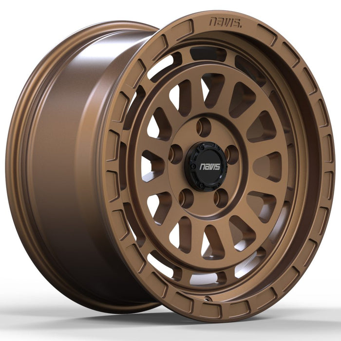 Navis Gelida-AT – 17″ Bronze Finish 8.5J 5×120 Alloy Wheels – Load Rated