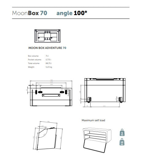 Moon Box Adventure 90cm - Mercedes Sprinter
