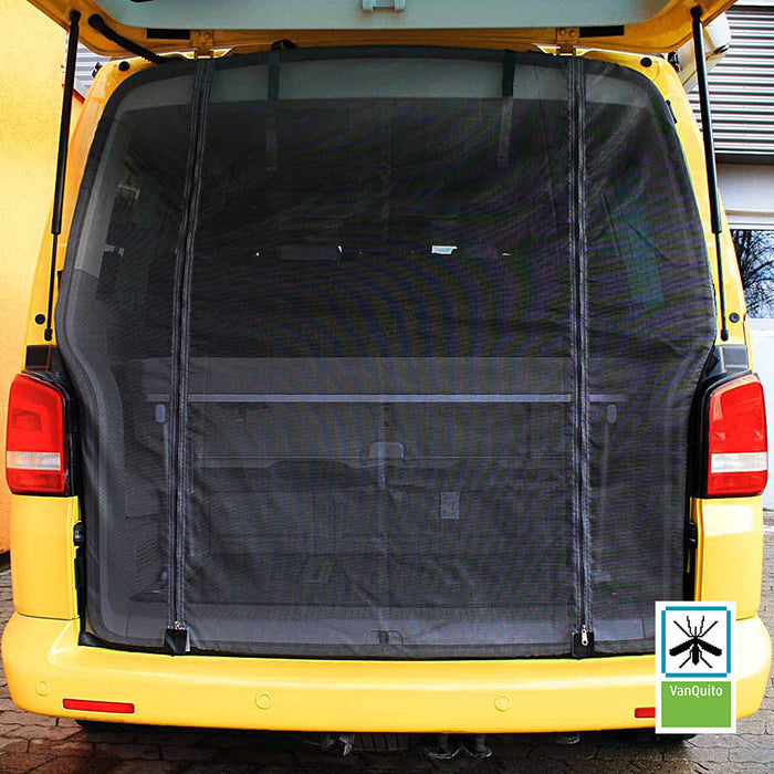 VanQuito Mosquito Net for VW T5/T6/T6.1 with Zip for Rear Door / tailgate