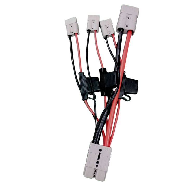 175A Anderson to 175A & 3x 50A Anderson Fused Converter