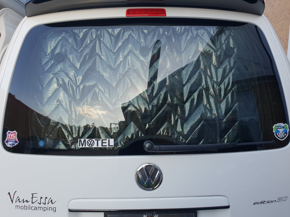 VW Caddy Window ThermoMats - Side Sliding Doors + Tailgate - 3pc
