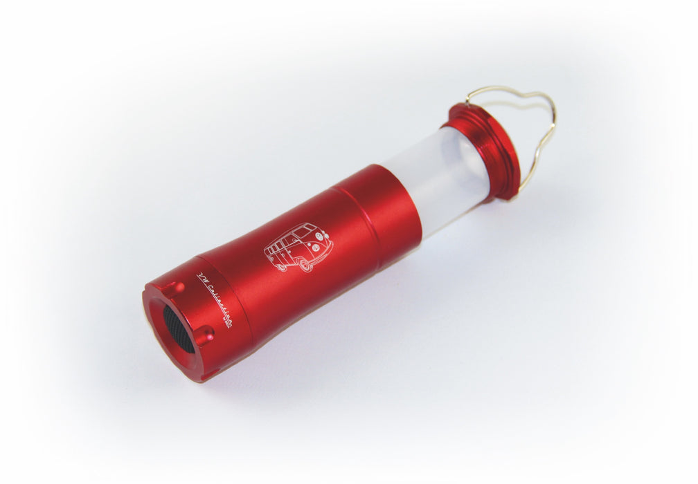 VW T1 Bus Flashlight Torch In Gift Tin - Red