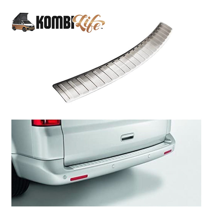 Stainless Steel Bumper Protector Strip for T6 &  T6.1 (2016+) - Genuine Volkswagen