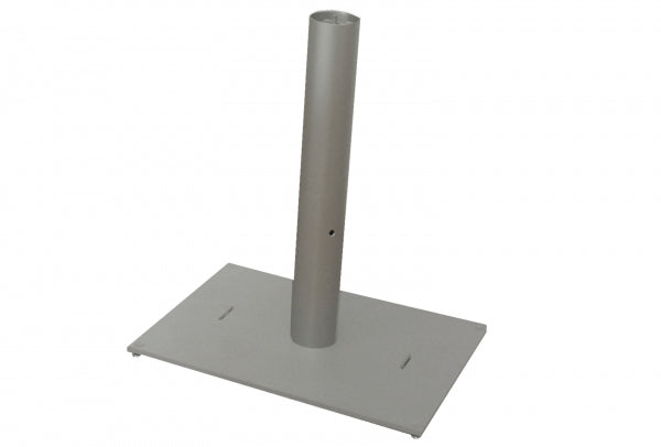 Camping Table - single Pedestal. 4-piece for storage in/on rear kitchen - Width 80 cm, Length 58,5 cm, Height 68 cm