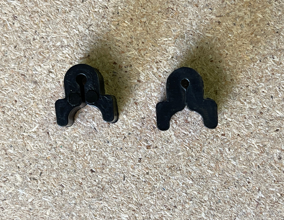 Curtain Track Button - Black