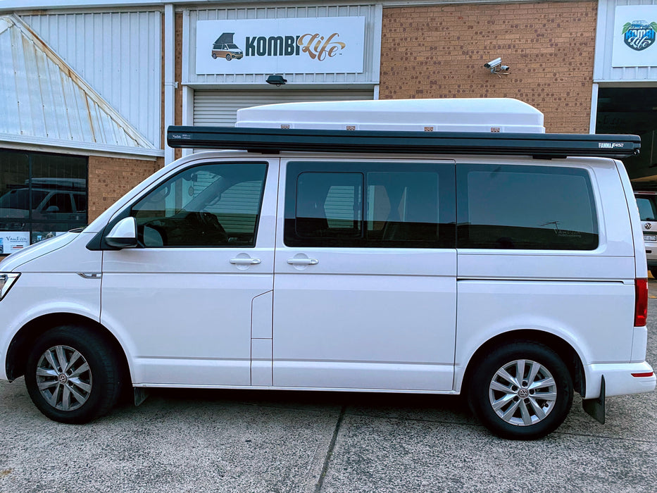 Fiamma F45s 3.0m wind-out Cassette Awning for SWB/LWB Multivan, Transporter, & Caravelle