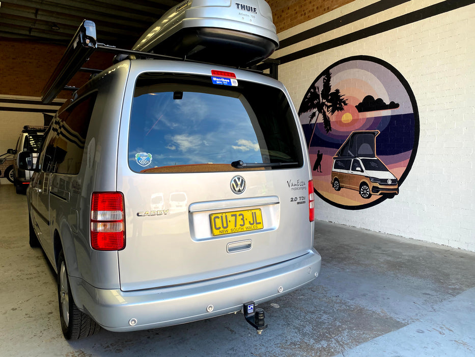 Fiamma F45s 2.3m wind-out Cassette Awning and Brackets for Caddy and Caddy Maxi